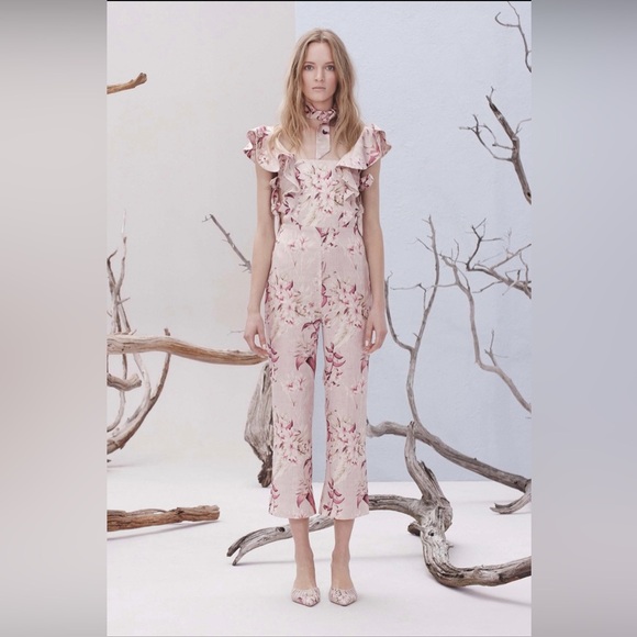 Zimmermann Winsome Apron Jumpsuit Size Zimmermann 2 - Picture 4 of 8